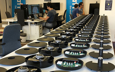Image caption: Pre-production units ready for final assembly and field testing.